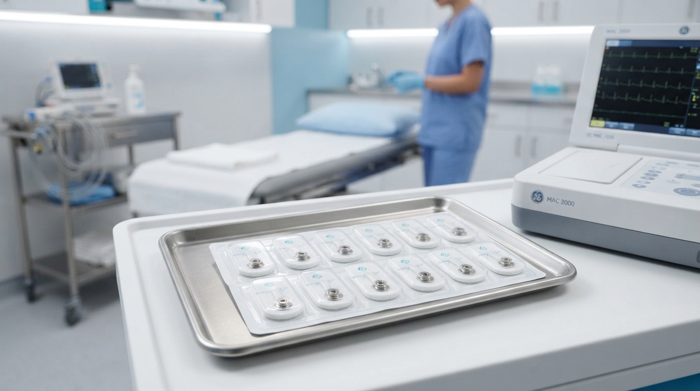 أقطاب تخطيط القلب الطبية